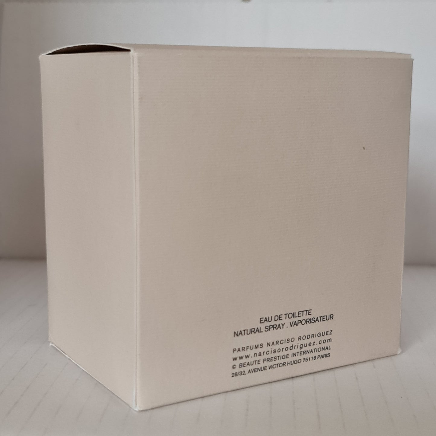 Narciso Rodriguez Eau De Toilette 90ml (Women's). Unsealed Box. See Description.
