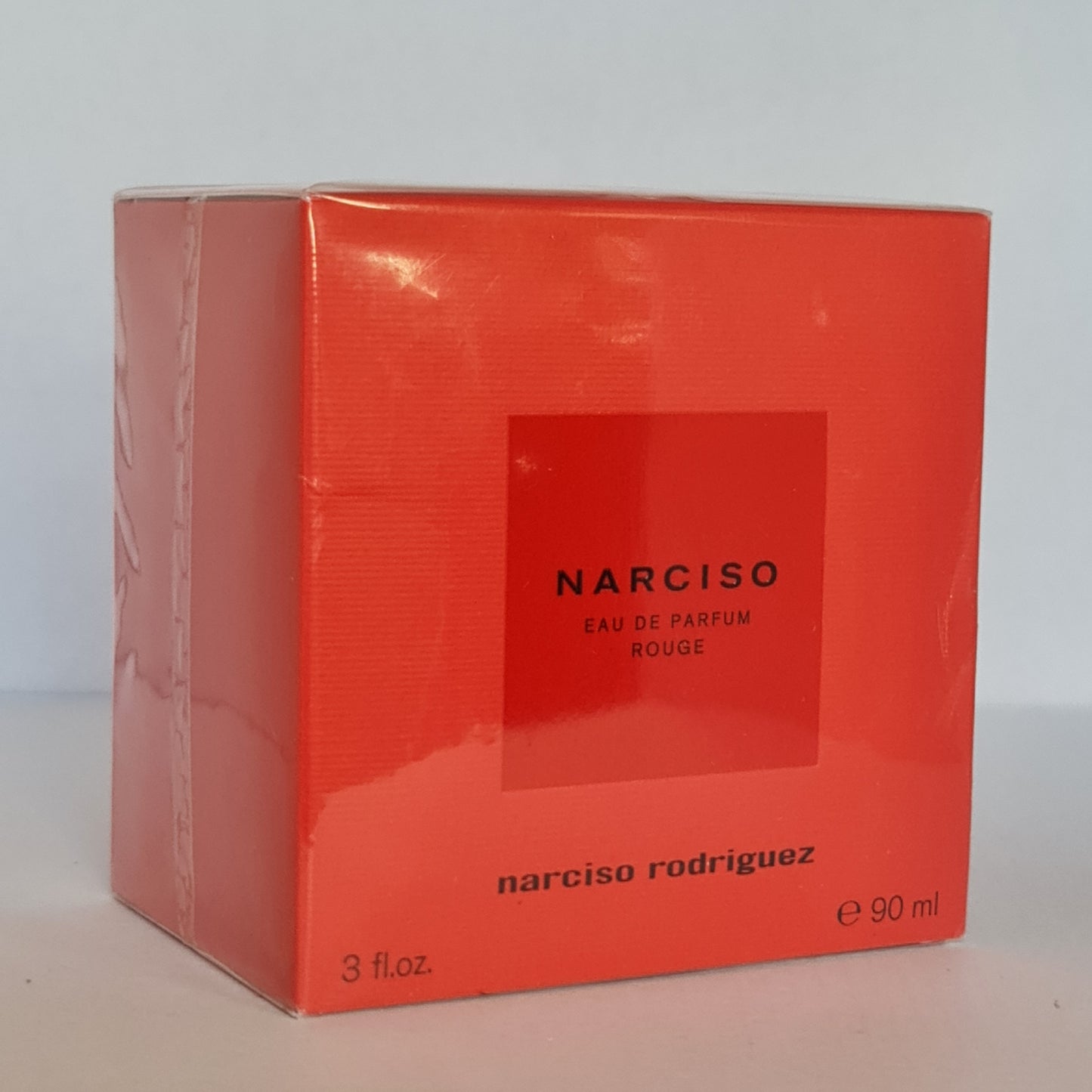 Narciso Rodriguez Rouge Eau De Parfum 90ml. Box imperfect. See Description