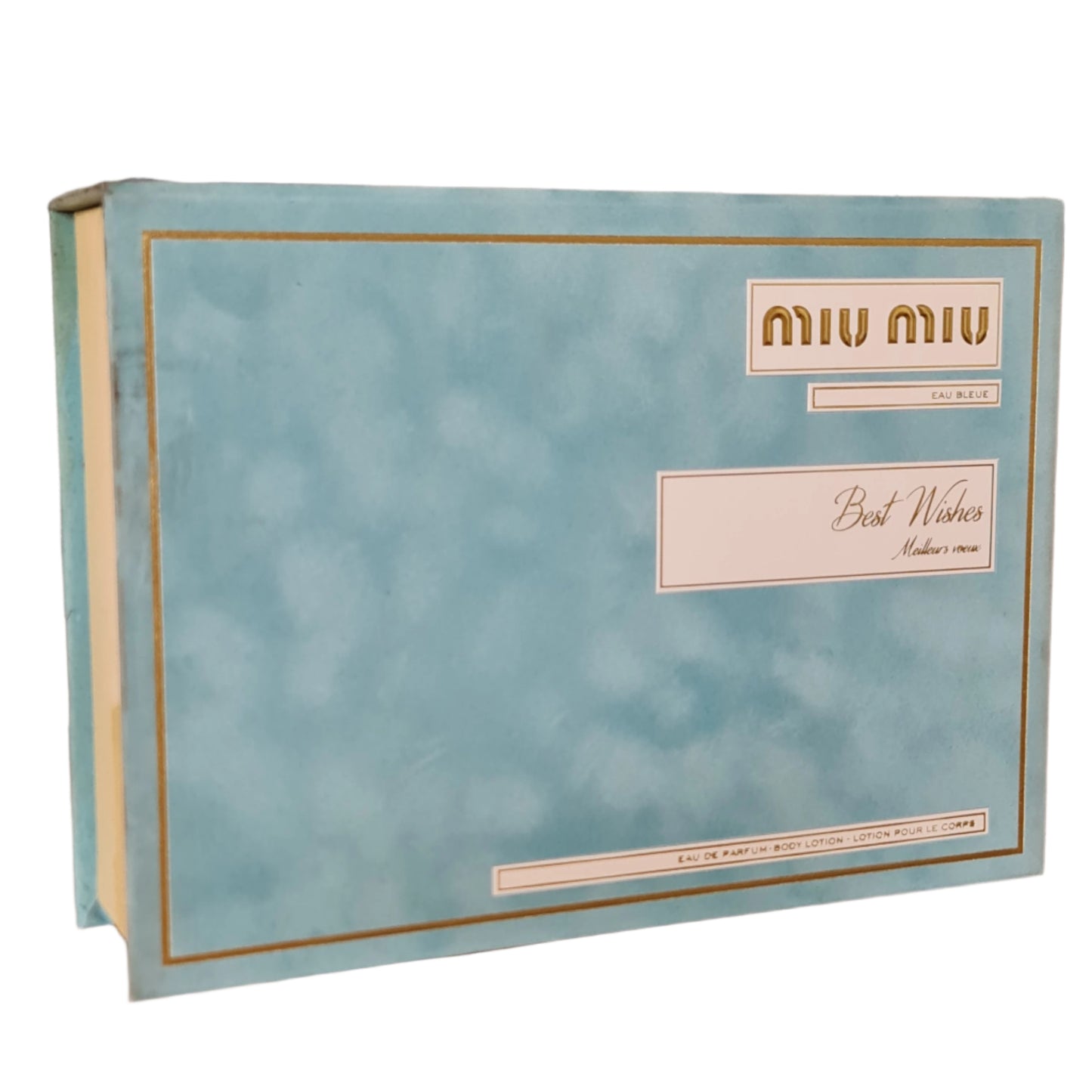 Front angled photo of gift box.