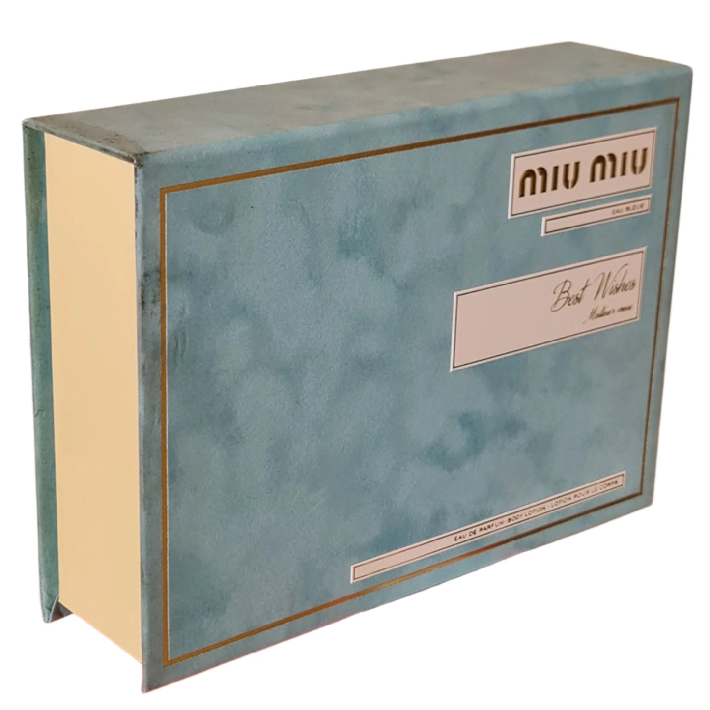 Second front angled photo of gift box.