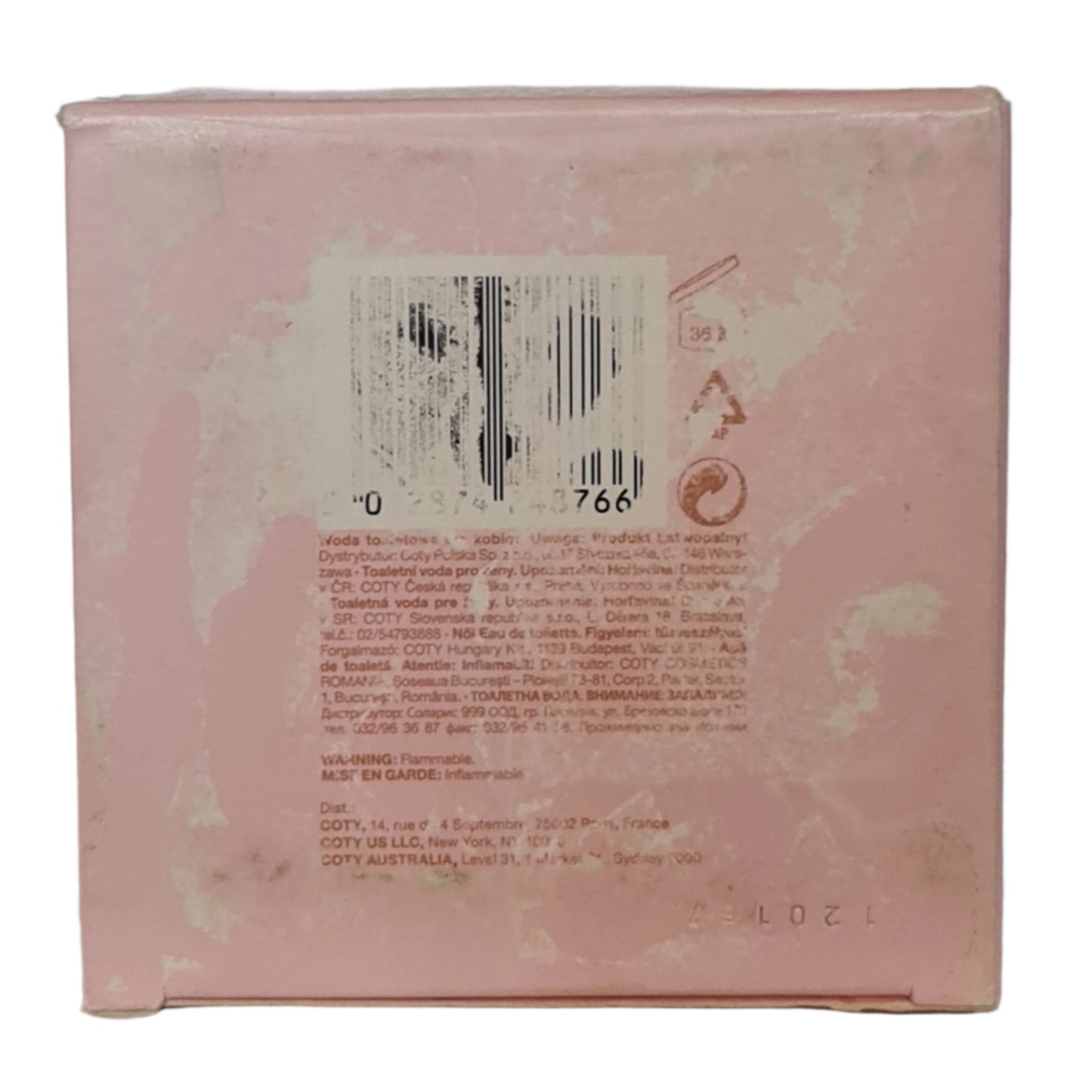Base of perfume box.