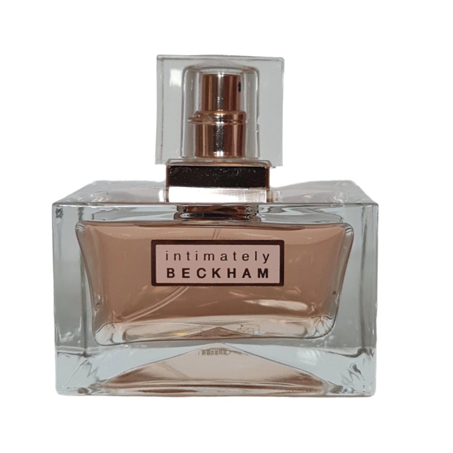 Front facing photo of perfume bottle.