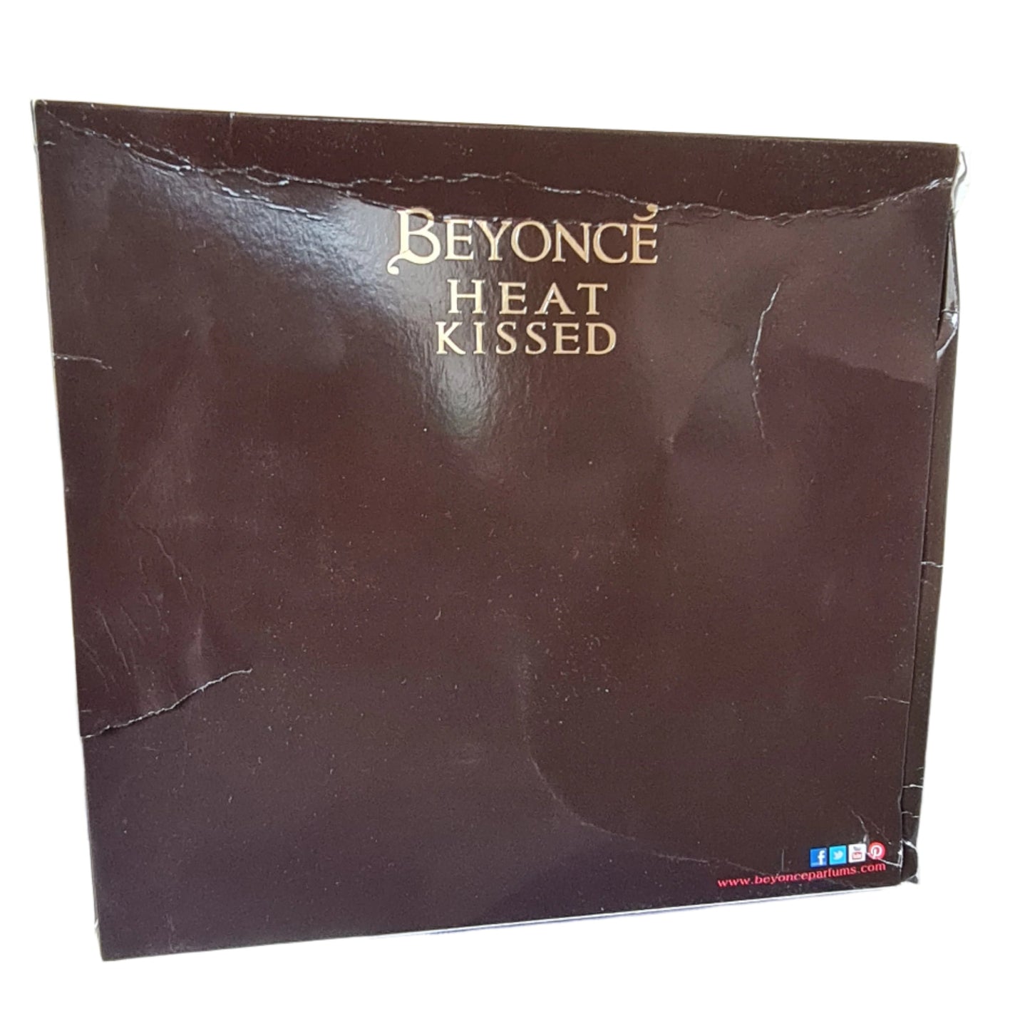 Back of perfume gift box.