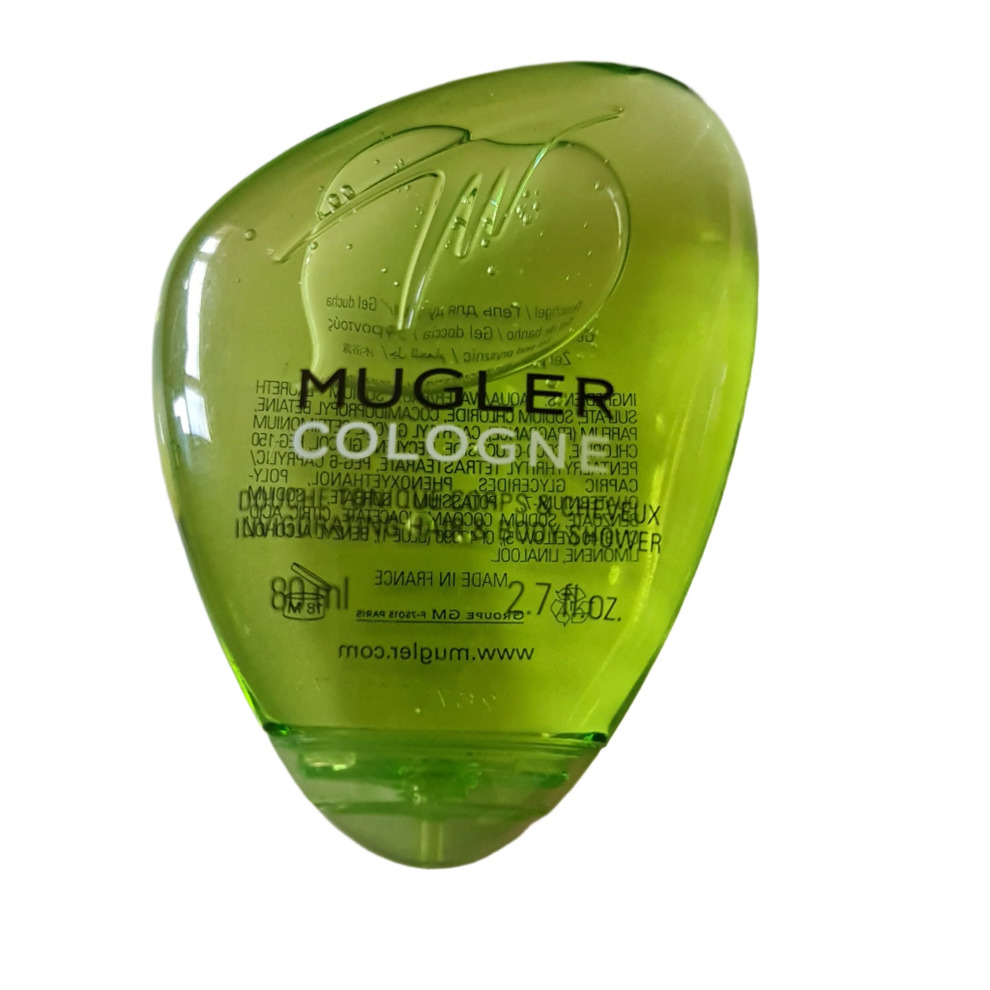 Photo shower gel.