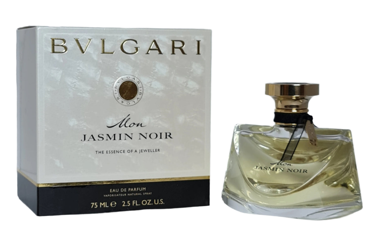 Second photo fragrance bottle and box side by side photo.