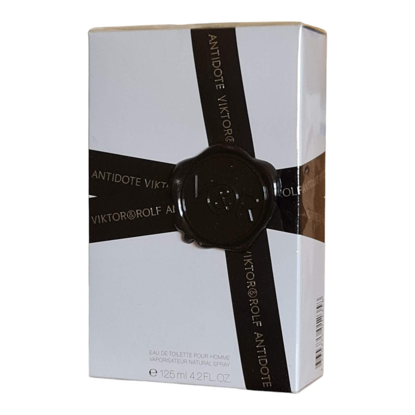 Viktor&Rolf Antidote Eau De Toilette 125ml. Angled photo of perfume box.