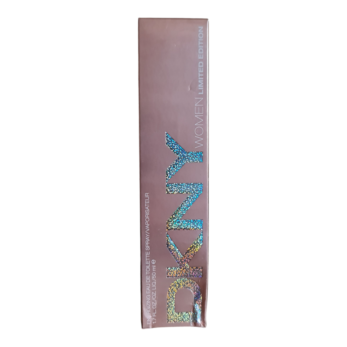 DKNY Women Fall (Metallic City or Sparkling Blush) Eau De Toilette 50ml. Front photo.