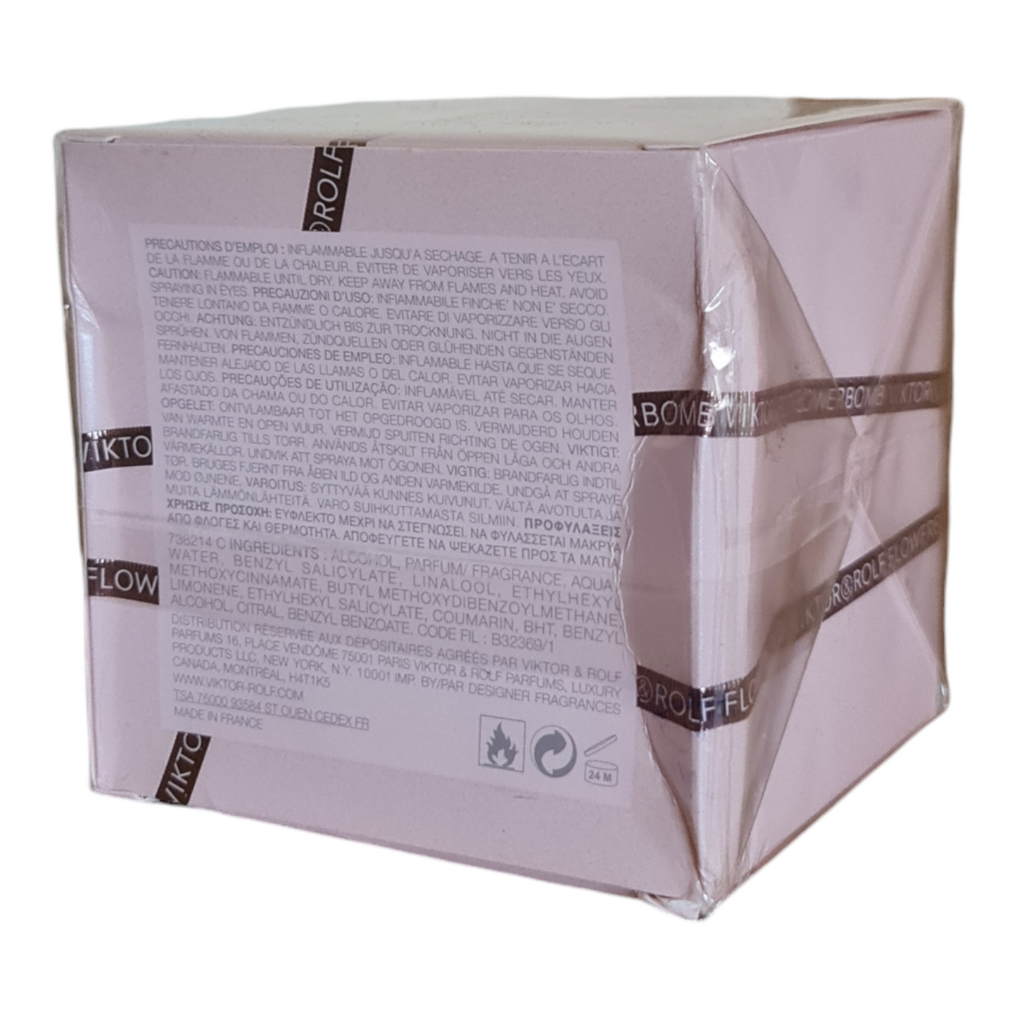 Photo showing two imperfect sides for box.