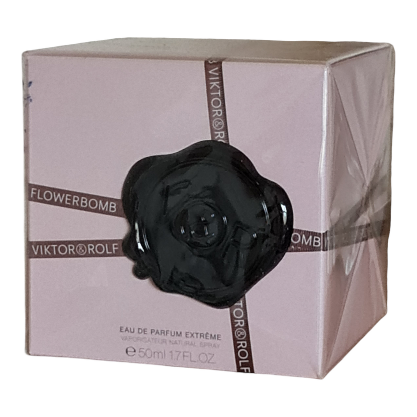 Viktor&Rolf Eau de Parfum Extreme 50ml. See description. Front angled photo of perfume box.