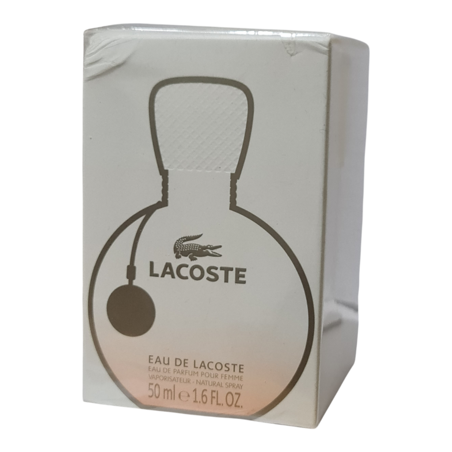 Lacoste Eau de Lacoste Eau de Parfum 50ml. Second photo showing front of cologne box.