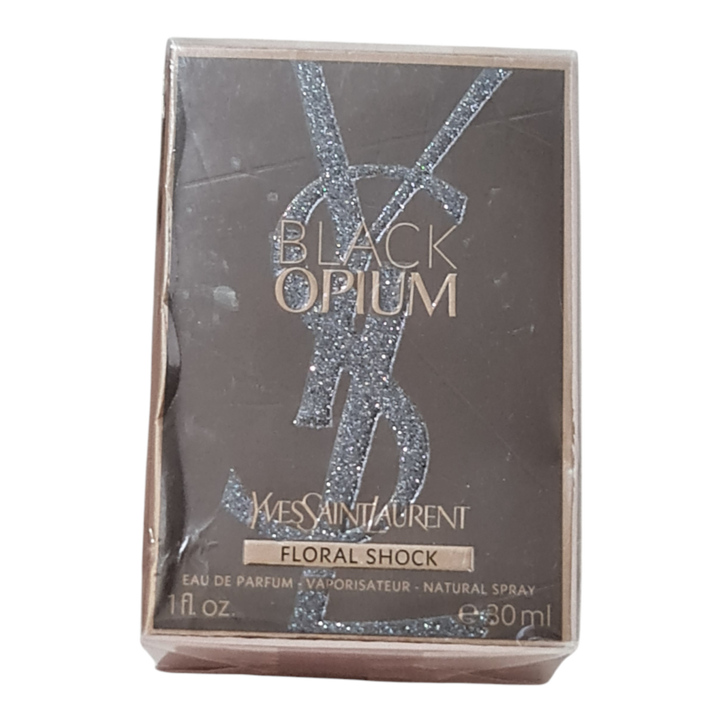 Yves Saint Laurent Black Opium Eau de Parfum Floral Shock 30ml. Imperfect Box & Cellophane. See Description