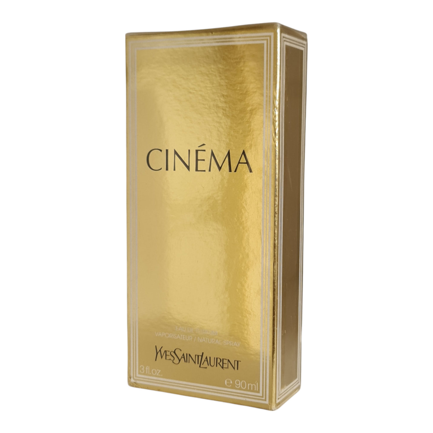 Yves saint Laurent Cinema Eau de Parfum 90ml. Sealed & Imperfect Box. Older Batch. See Description