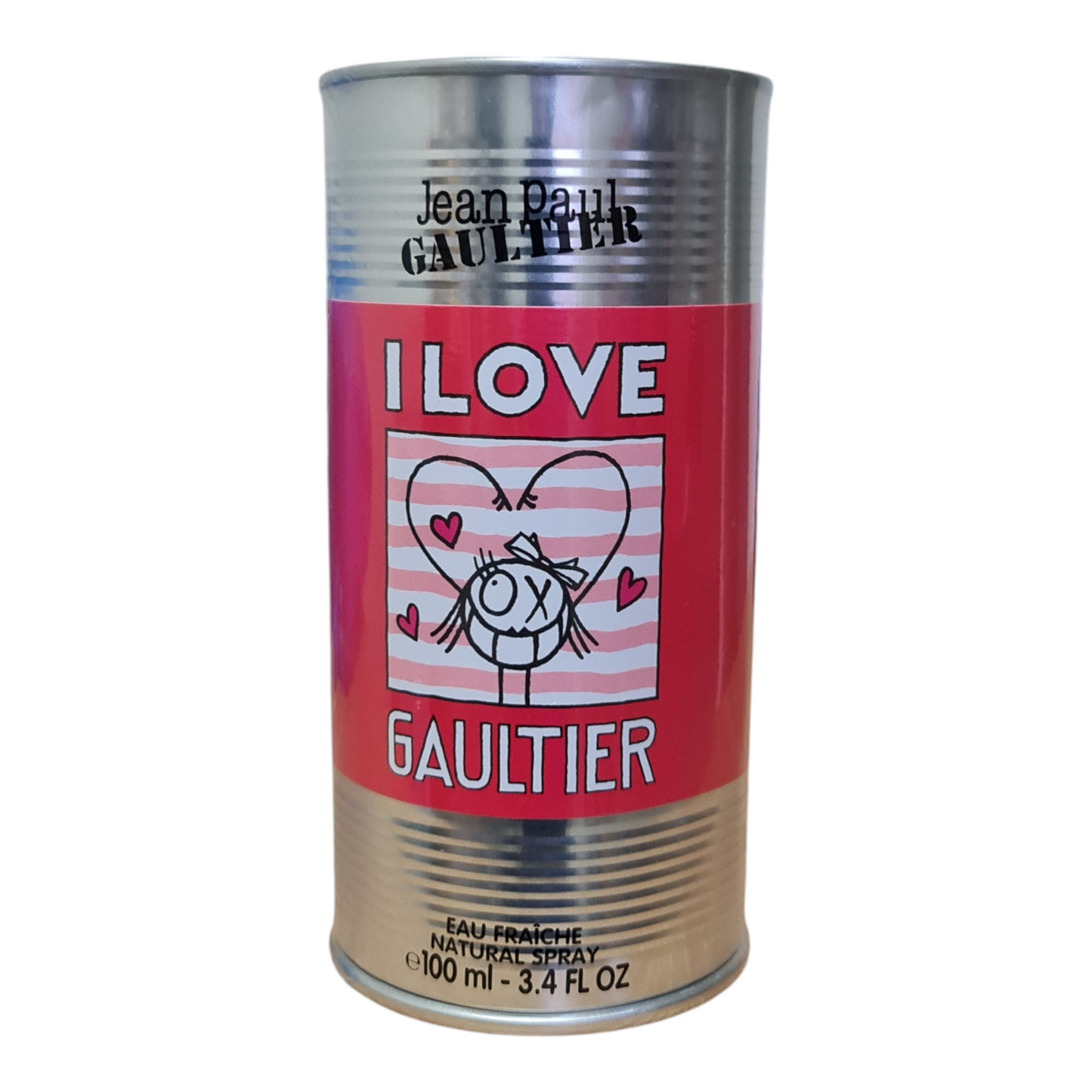 Jean Paul Gaultier I Love Gaultier Classique Andre Edition Eau Fraiche 100ml. Imperfect Box. See Description.