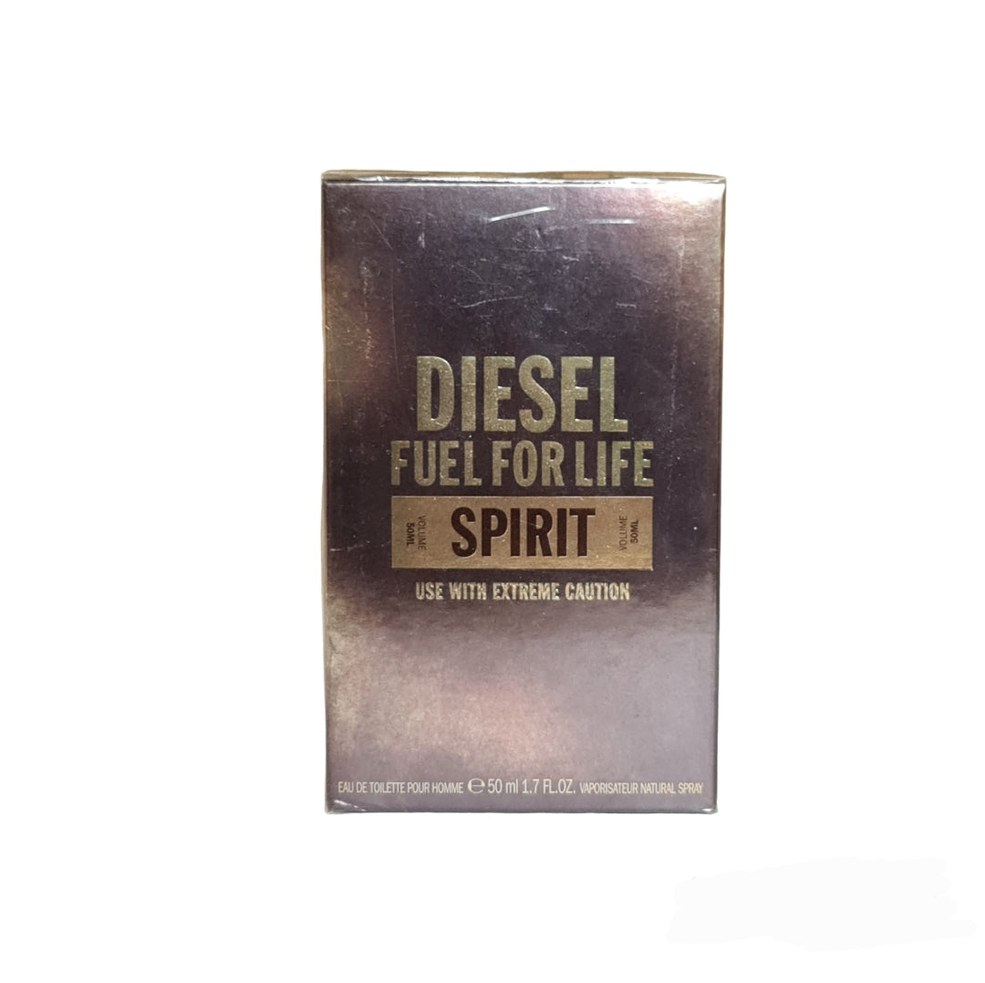 Diesel Fuel For Life Spirit Extreme 50ml. Perfume and fragrance. Front Image.