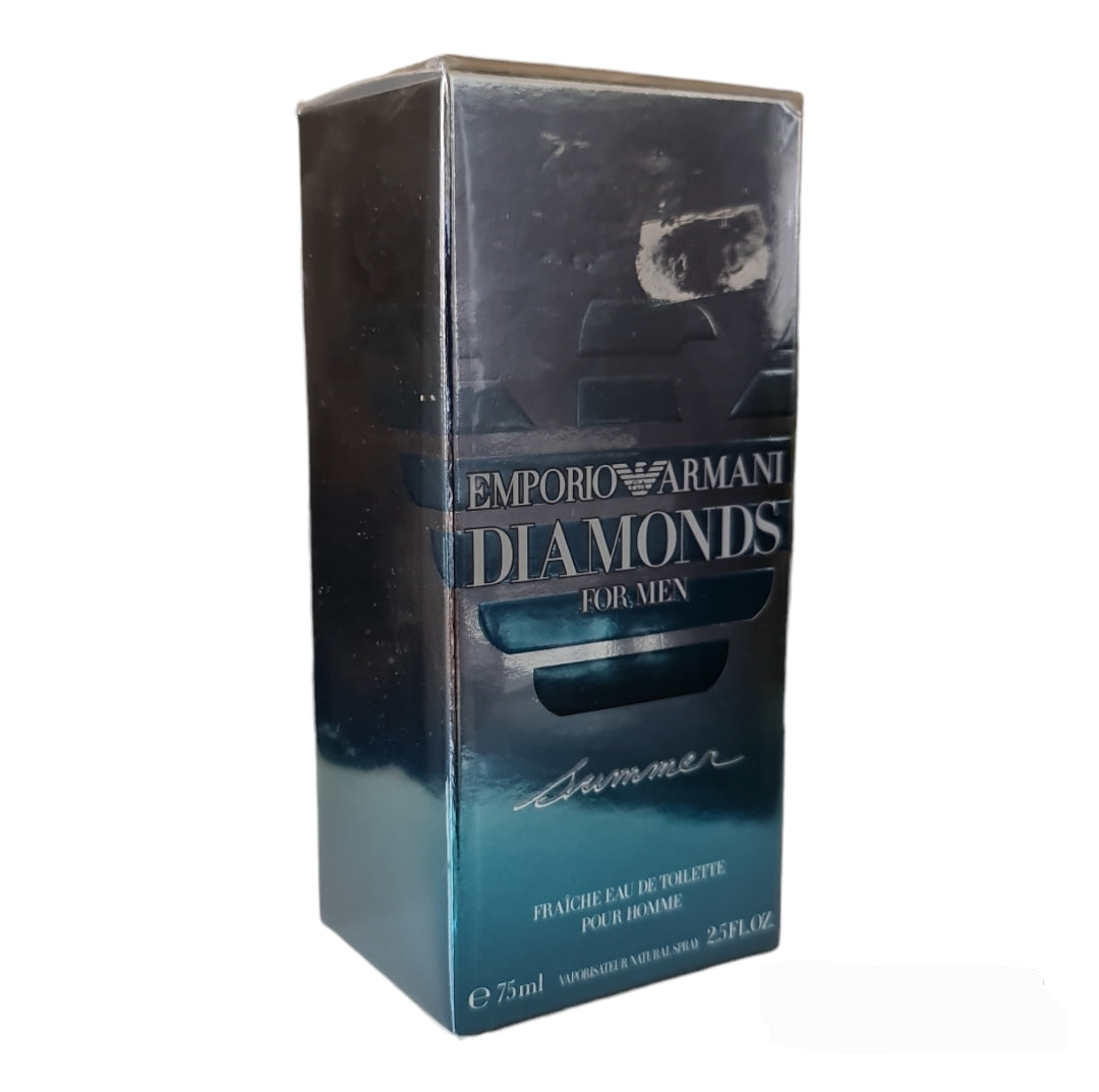 Emporio Armani Diamonds For Men Summer Eau De Toilette 75ml Your Fragrance Online