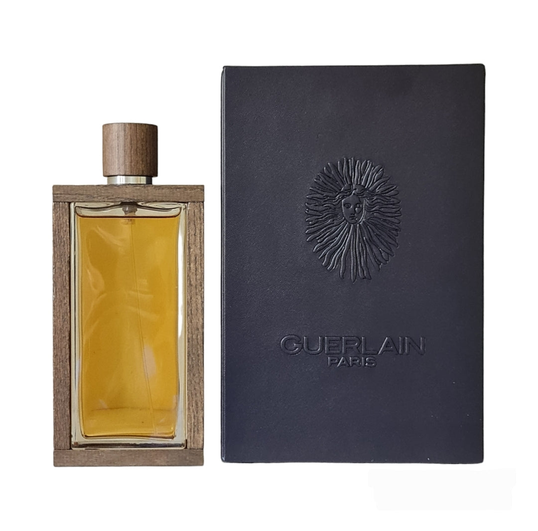Guerlain Chamade Pour Homme Eau de Toilette 100ml. Front photo showing bottle and box, perfume, scent, cologne and fragrance.