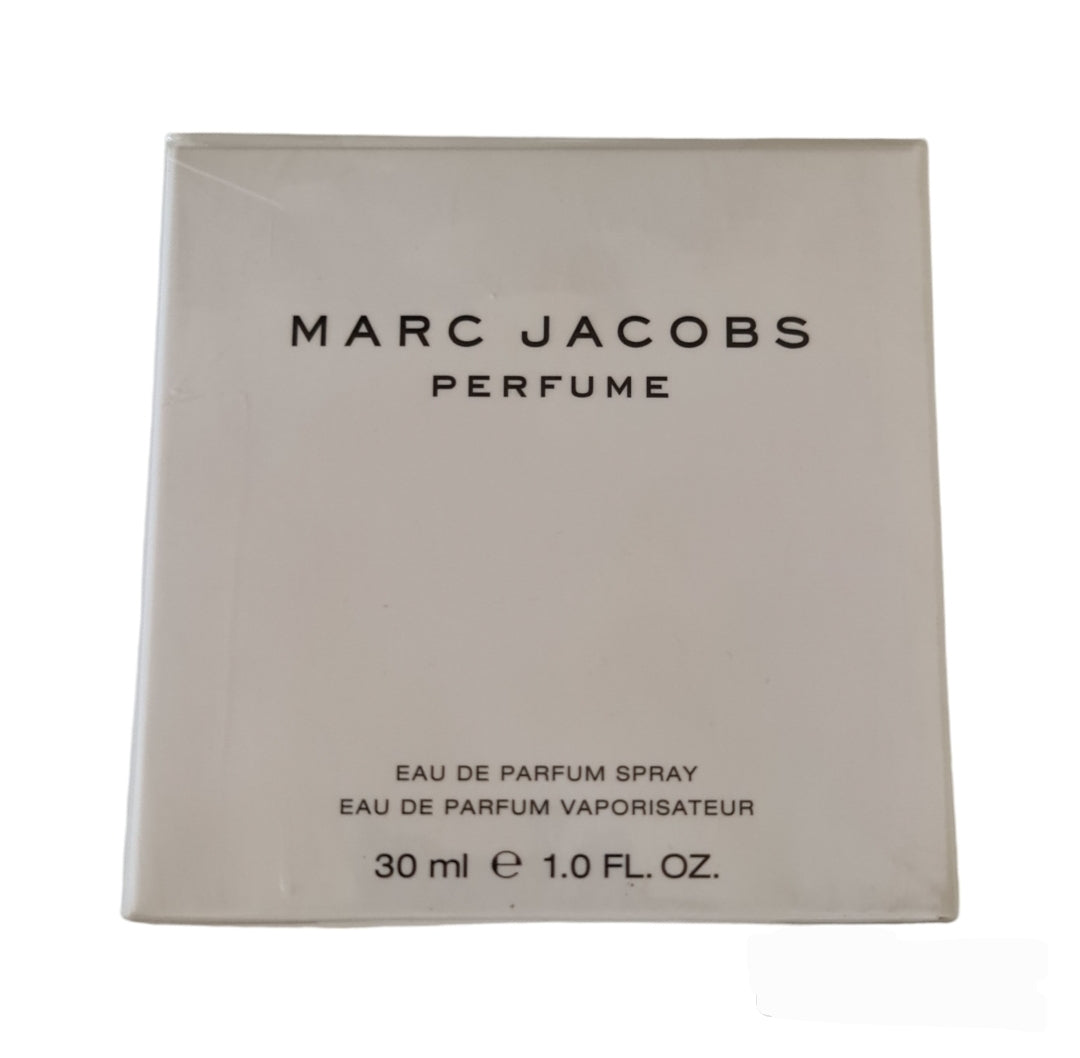 Marc Jacobs Marc Jacobs Eau de Parfum 30ml. Photo of box lying flat.
