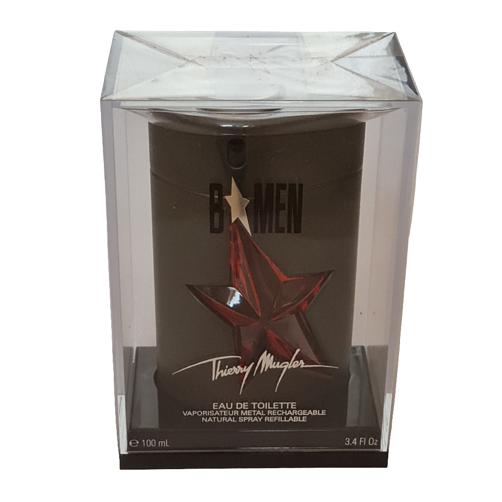 Thierry Mugler B*Men Eau de Toilette 100ml. Metal facet.