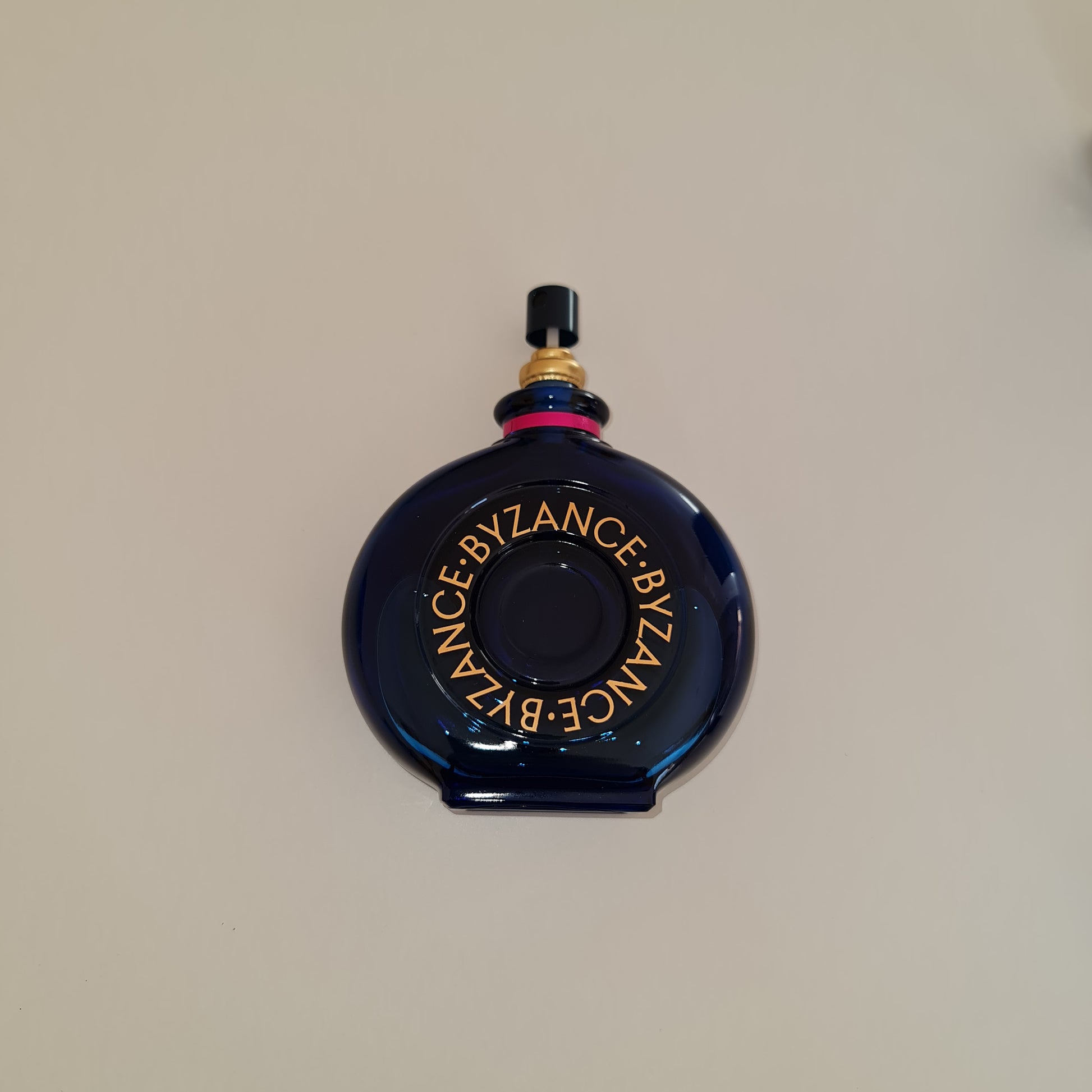 Rochas Paris Byzance  Eau De Toilette 100ml. Bottle flat photo, perfume, fragrance, scent and cologne.