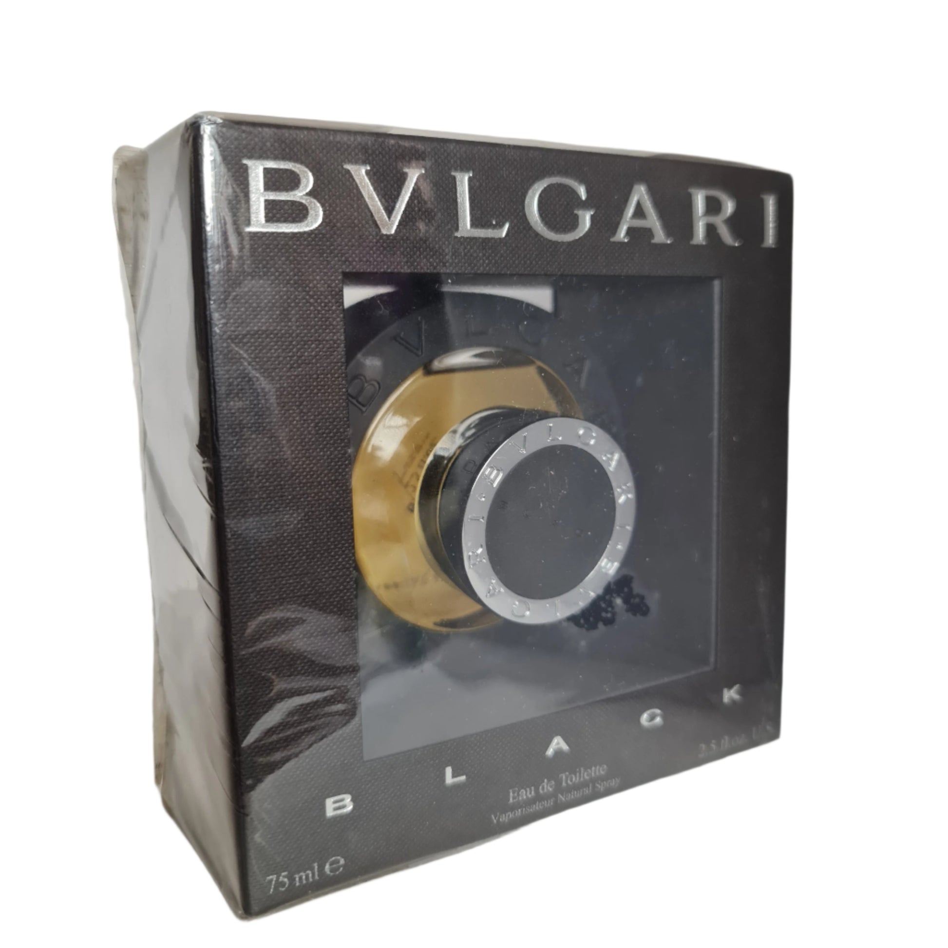 Front angled photo of perfume box.