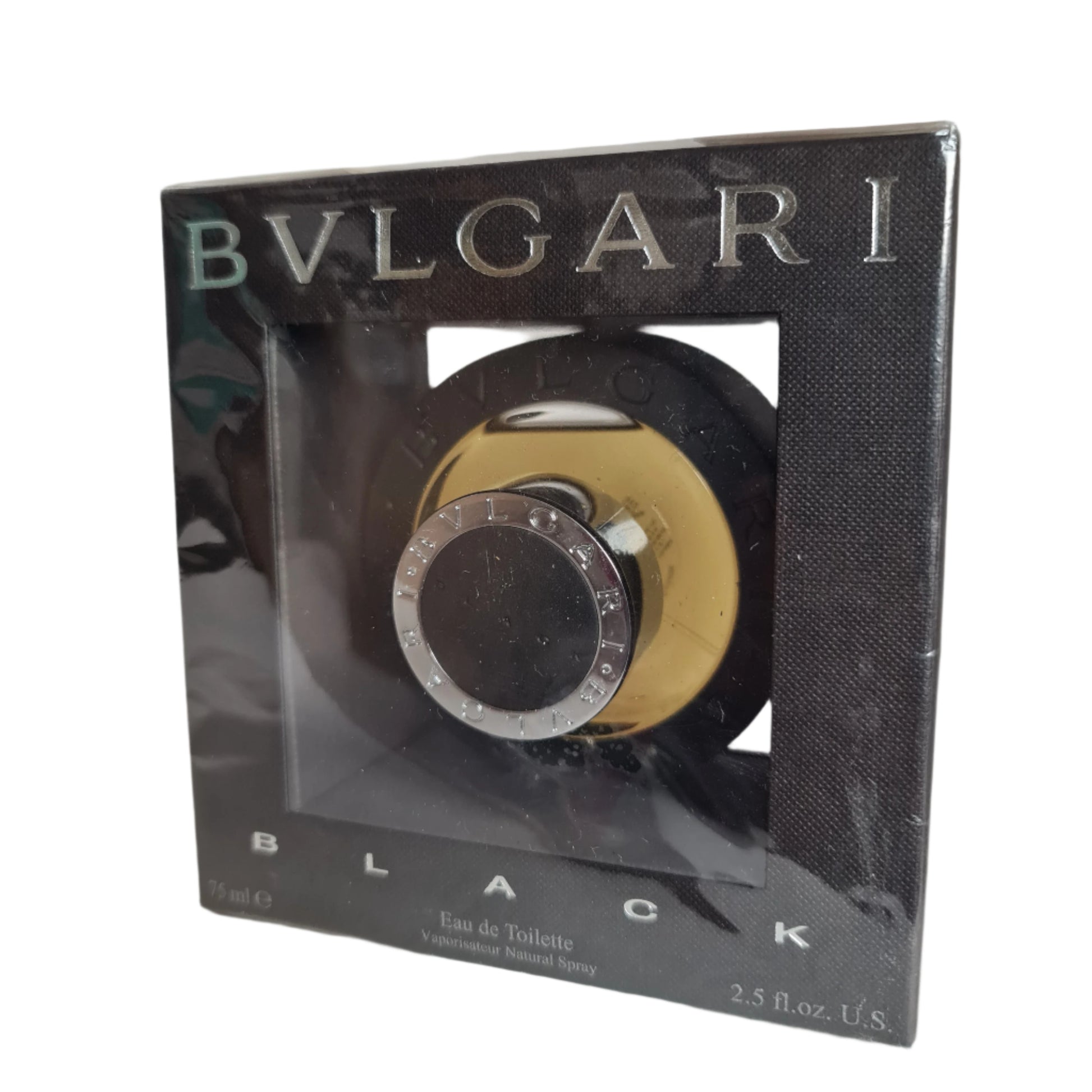 Front angled photo of the perfume box.