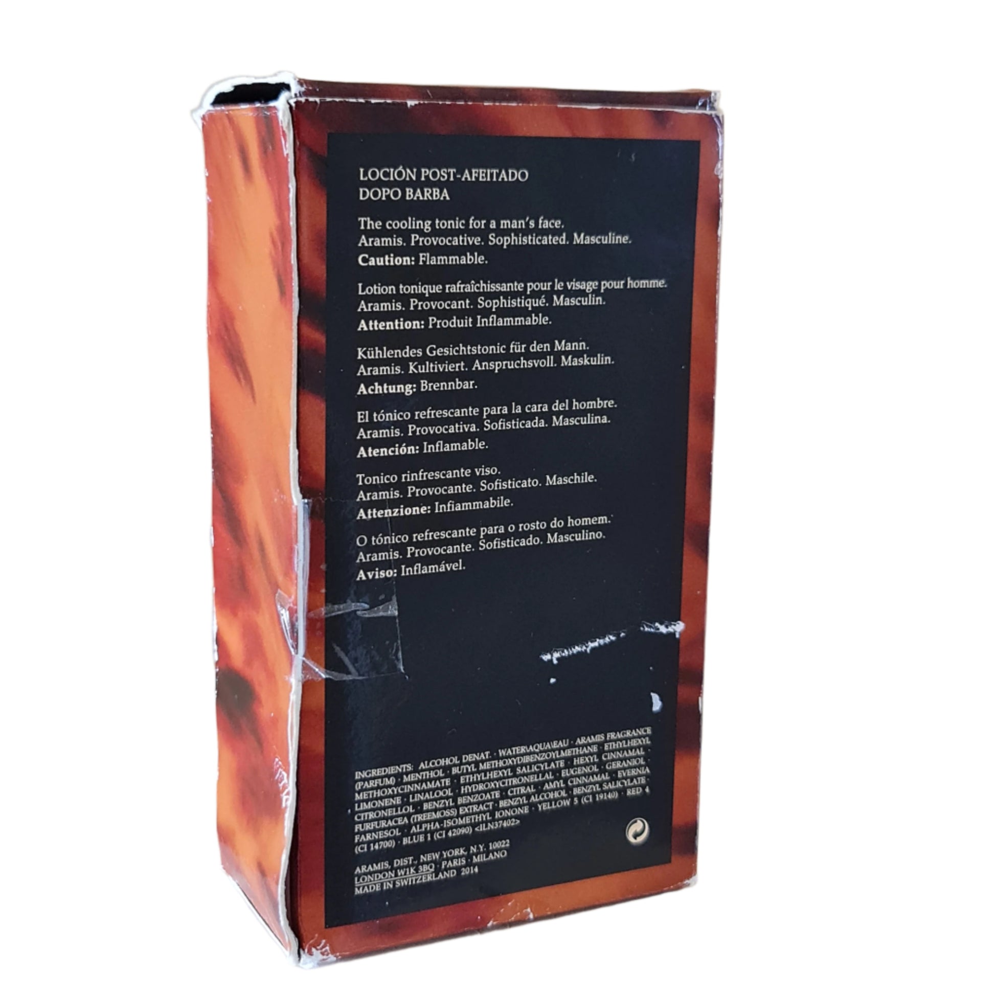 Back of box photo.