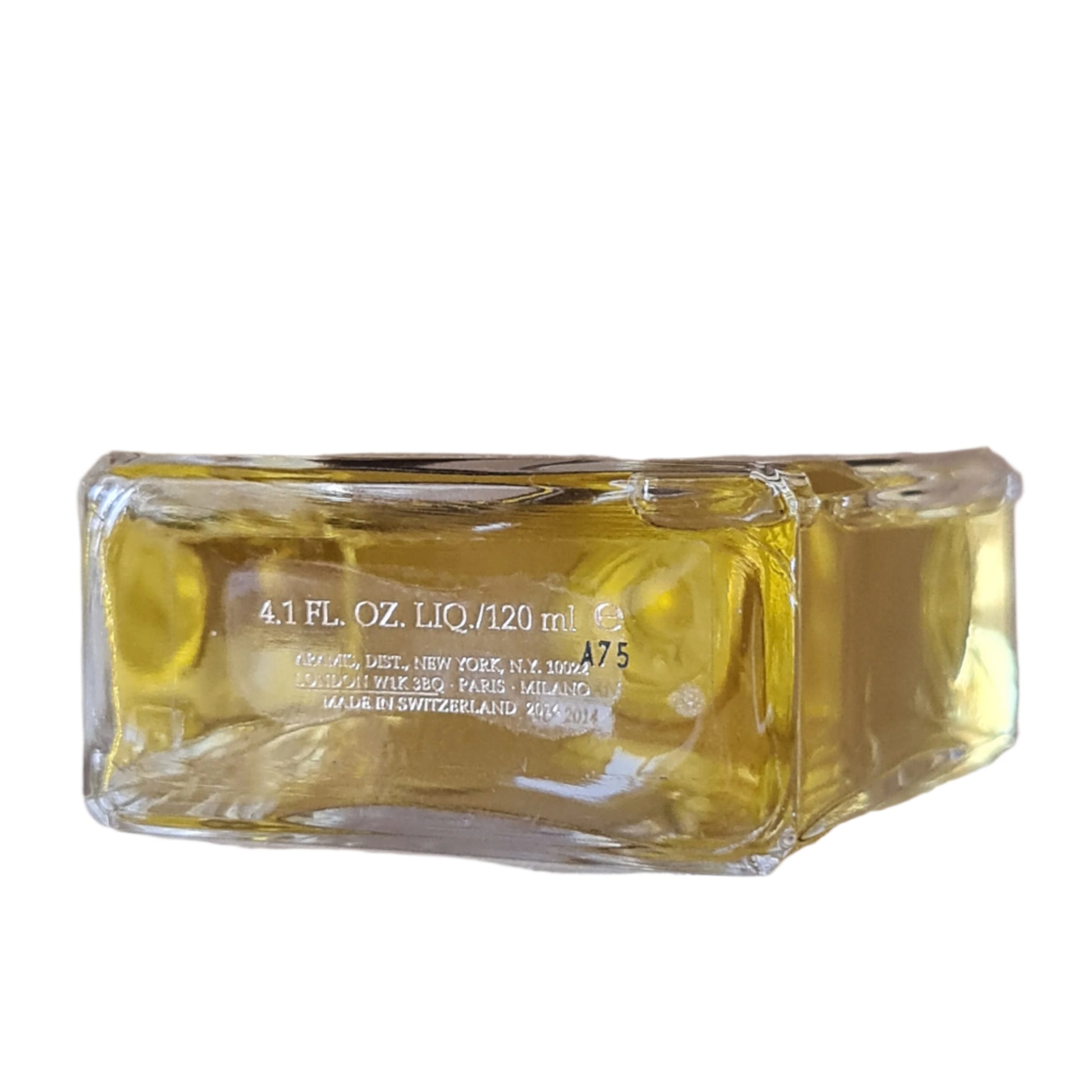 Base of bottle.