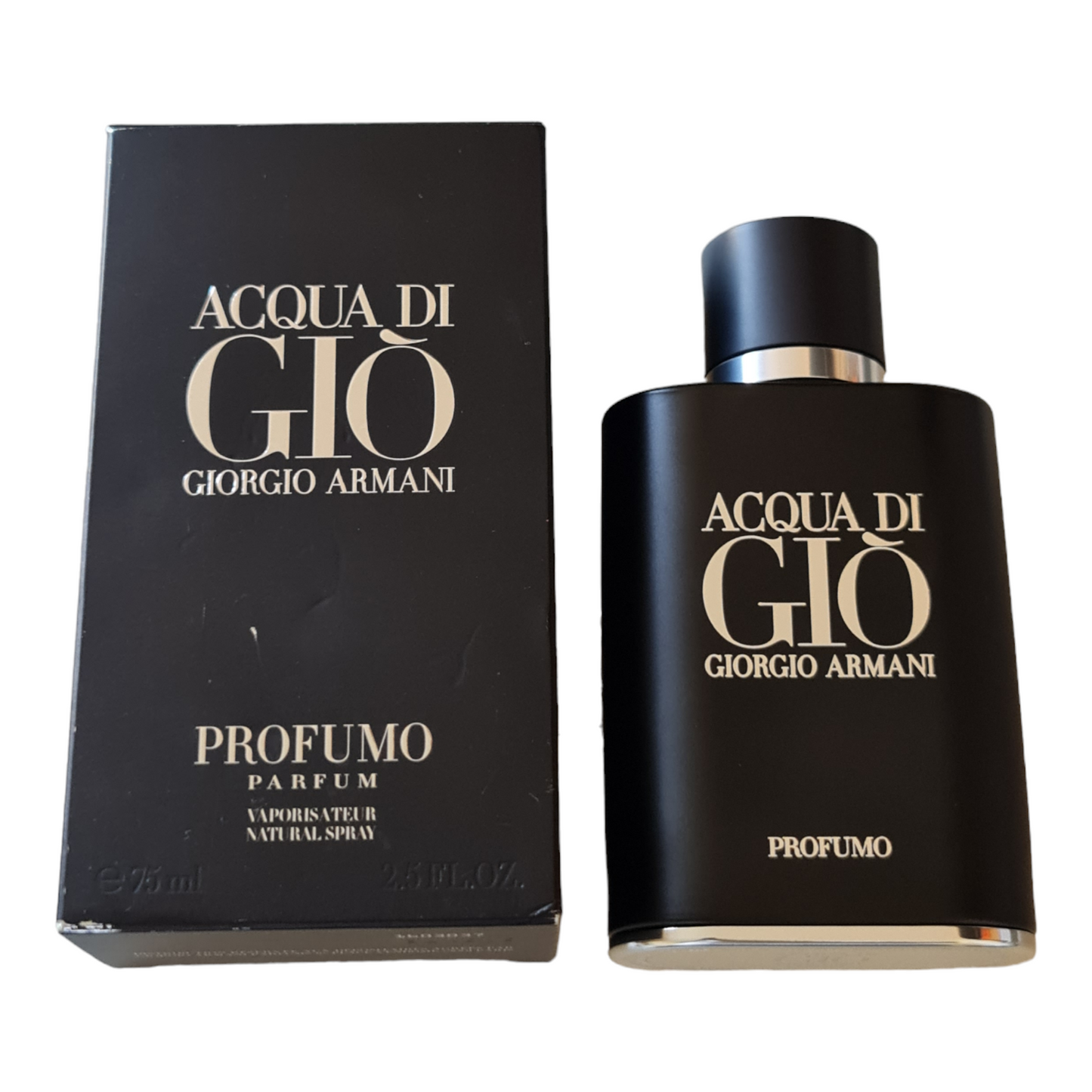 Giorgio Armani Acqua di Gio Profumo 75ml (magnetic cap). See description