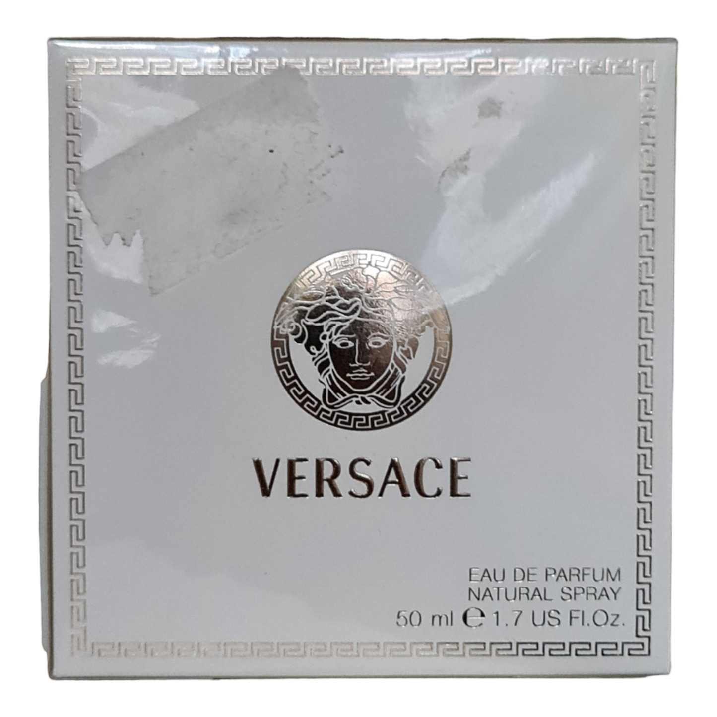 Versace Pour Femme Eau De Parfum 50ml. Front photo, perfume, cologne, scent and fragrance.