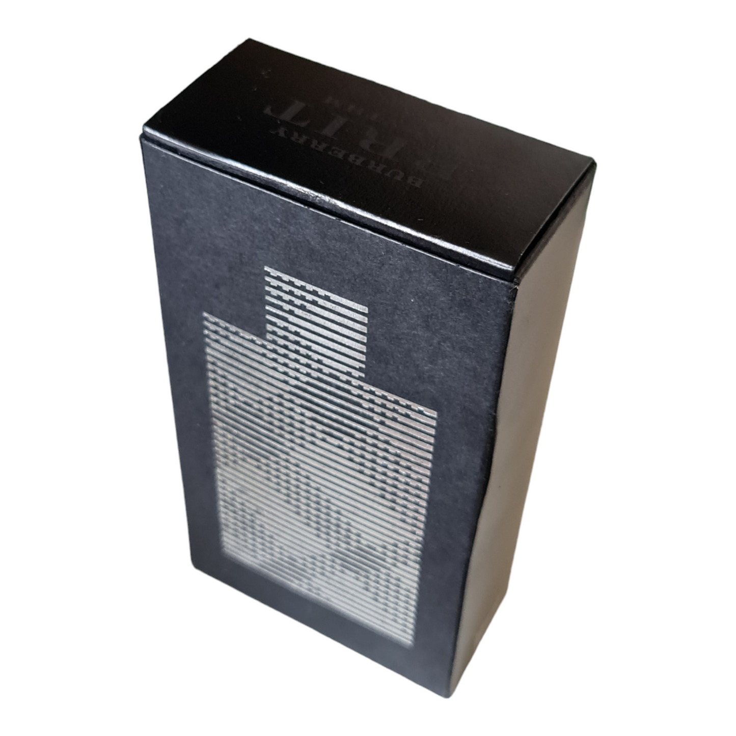 Burberry Brit Rhythm Eau De Toilette 90ml. Photo showing rear of box.