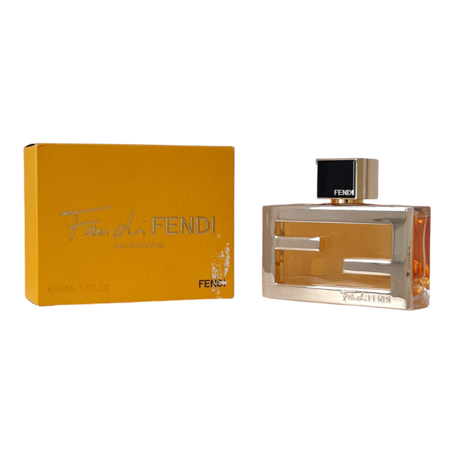 Photo of perfume box and bottle together