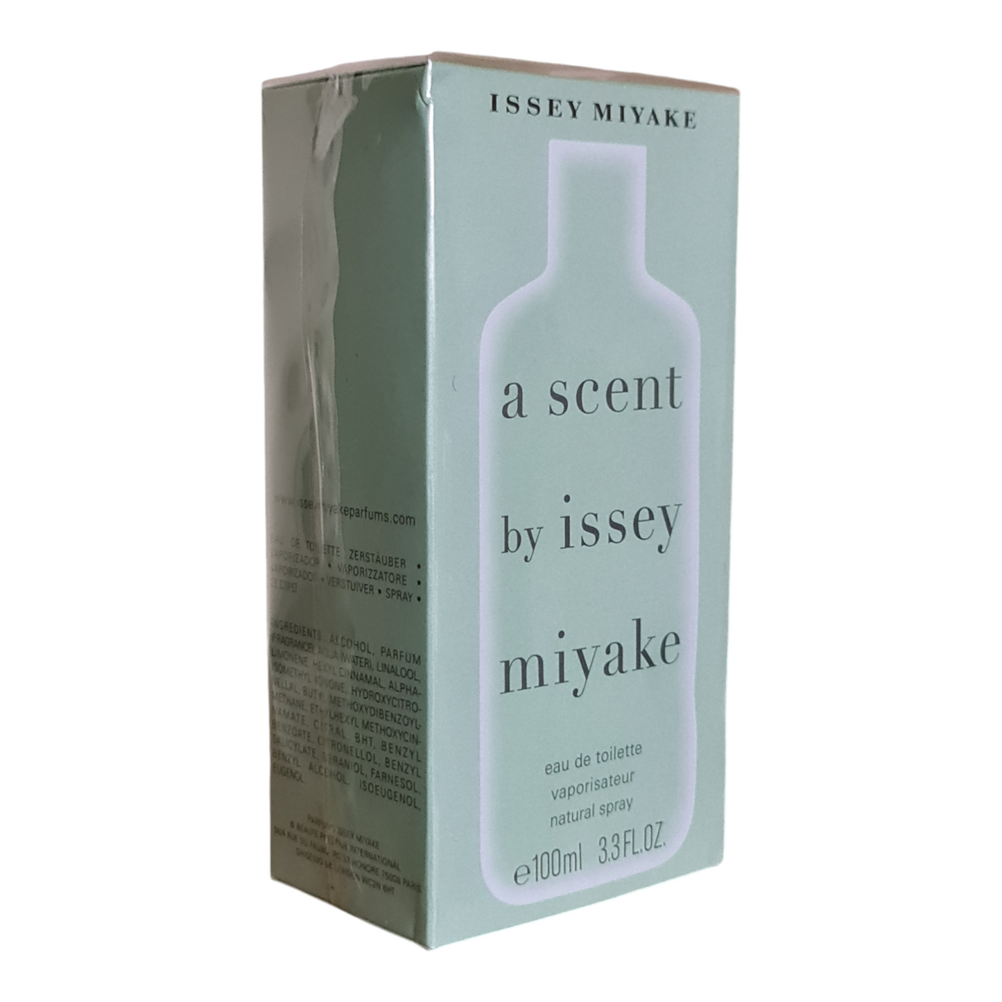 Issey Miyake A Scent Eau De Toilette 100ml. Imperfect Box. See Description