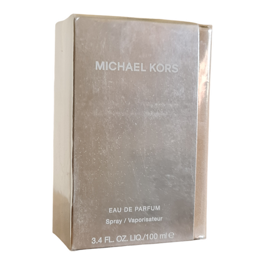 Michael Kors by Michael Kors Eau de Parfum 100ml. Front angled photo of box.