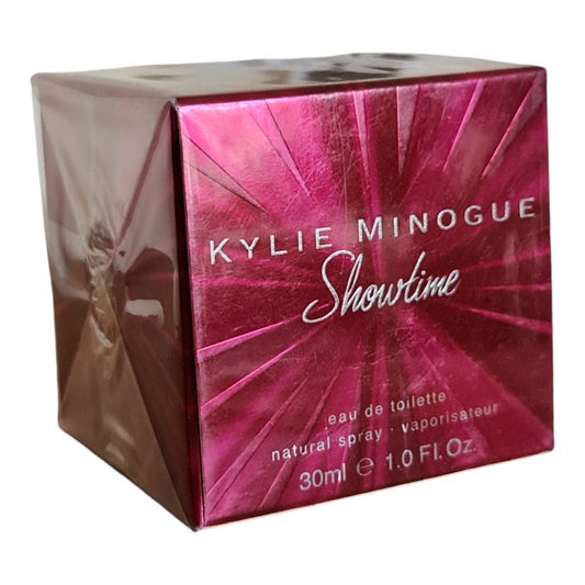 Kylie Minogue Showtime Eau De Toilette 30ml. Imperfect box.