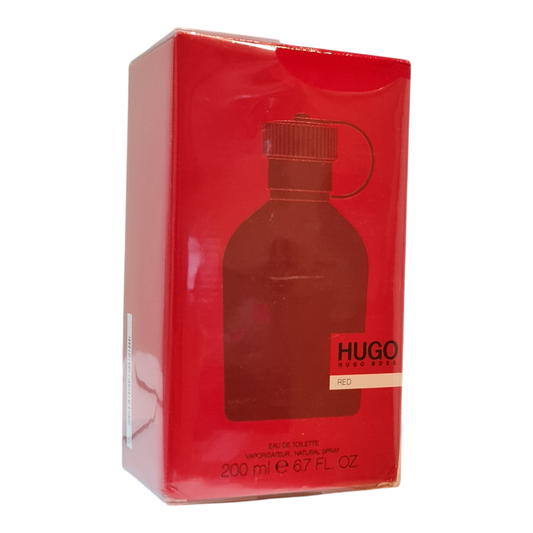 Hugo Boss Red Eau de Toilette 200ml. Imperfect box and cellophane