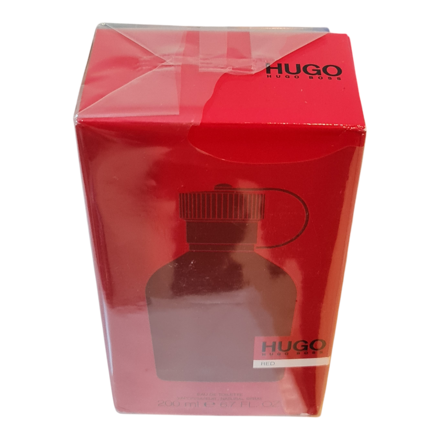 Hugo Boss Red Eau de Toilette 200ml. Imperfect box and cellophane