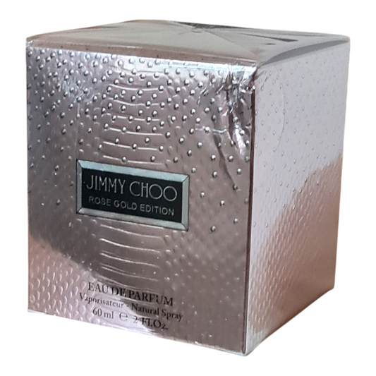 Jimmy Choo Rose Gold Edition Eau de Parfum 60ml. Imperfect box.