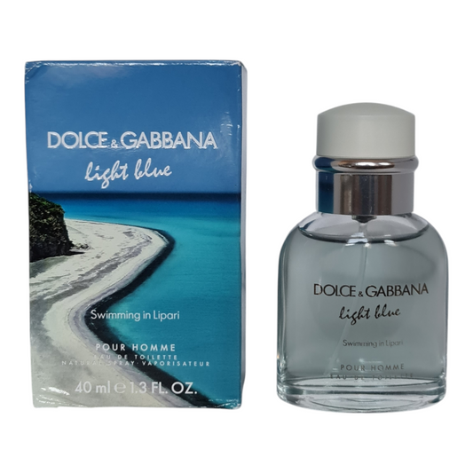 Dolce & Gabbana Light Blue Swimming in Lipari Eau de Toilette 40ml. See description