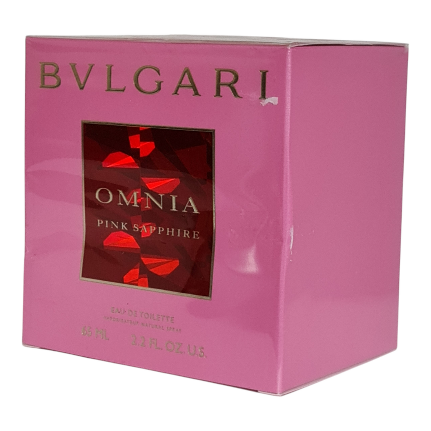 Bvlgari Omnia Pink Sapphire Eau de Toilette 65ml. Imperfect Box.