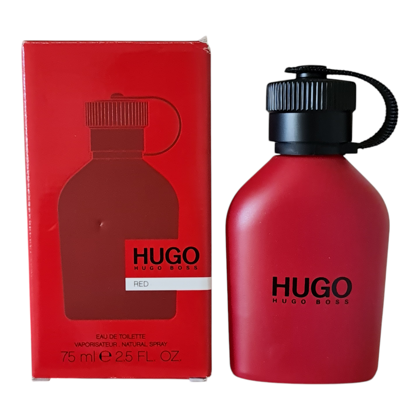 Hugo Boss Red Eau de Toilette 75ml. Unsealed Box.