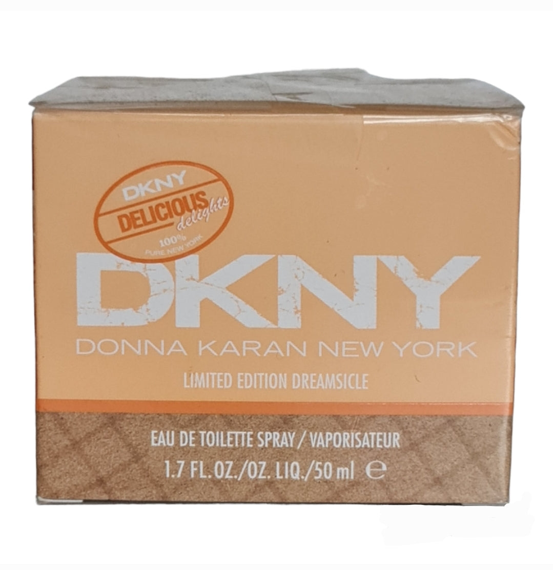 DKNY Delicious Delights Dreamsicle Eau de Toilette 50ml. Perfume and fragrance. Front Image.