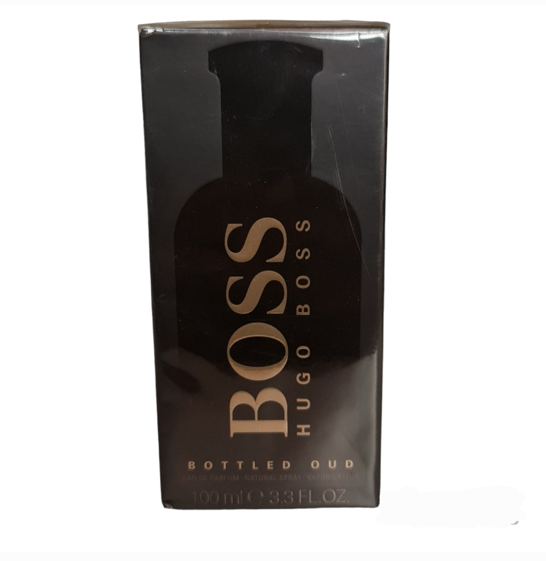 Hugo Boss Boss Bottled Oud Eau De Parfum Pour 100ml Pour Homme. Perfume and fragrance.Front Image.