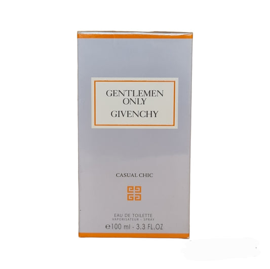 Givenchy Gentleman Only Casual Chic Eau De Toilette 100ml.  Perfume and fragrance. Front Image.