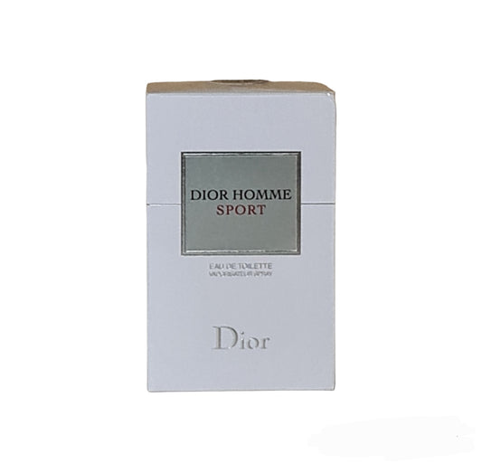 Dior Homme Sport Eau de Toilette 50ml 2012 version.Perfume and fragrance. Front Image.