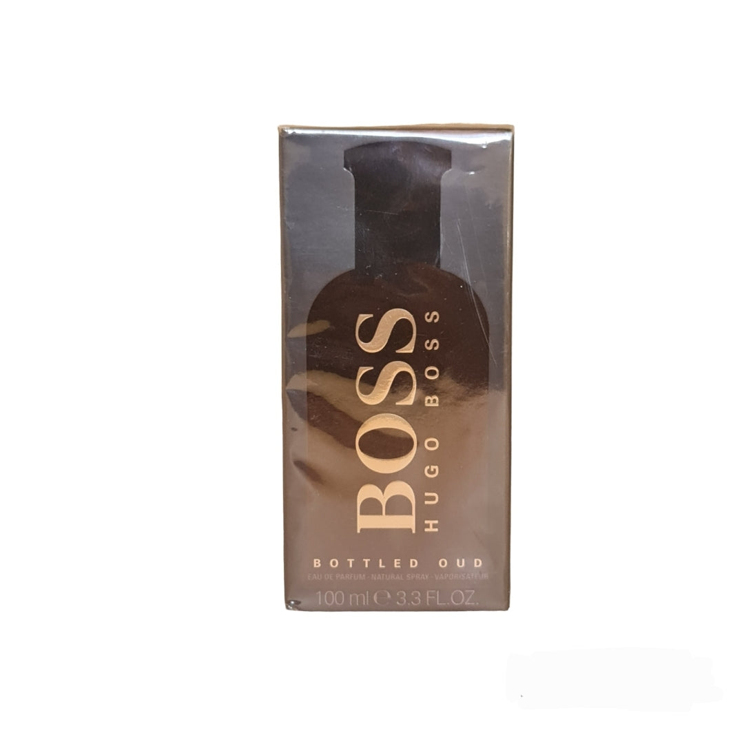 Hugo Boss Boss Bottled Oud Eau De Parfum Pour 100ml Pour Homme. Perfume and fragrance. Front Image.