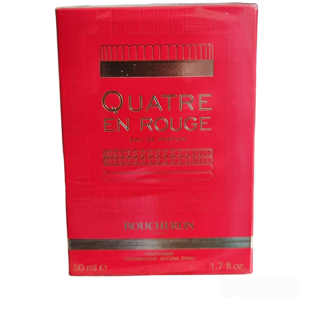 Boucheron Quatre En Route Eau de Parfum 50ml. Perfume and fragrance front image.