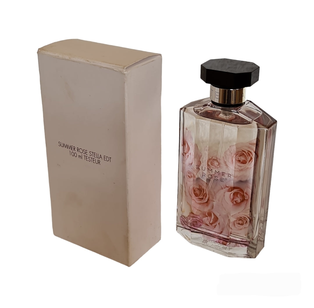 Stella McCartney Summer Rose Eau De Toilette 100ml.Front angled photo perfume, fragrance, cologne, scent