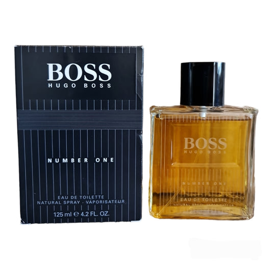 Hugo Boss Number One Eau de Toilette 125ml. Front photo, perfume, fragrance, cologne and scent.