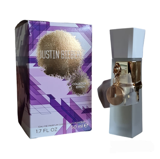 Justin Bieber Collector's Edition Eau de Parfum 50ml. Unsealed box