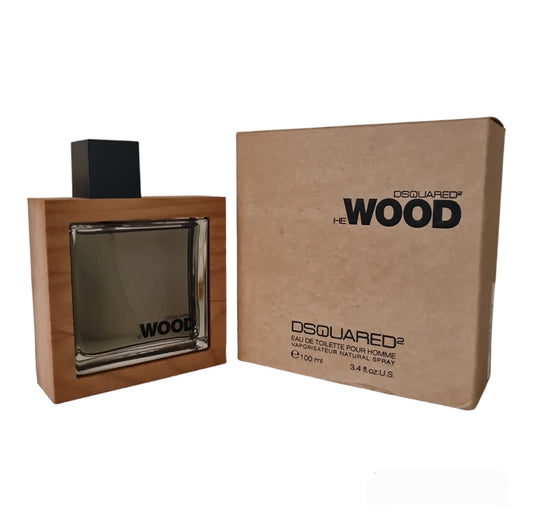 Dsquared2 He Wood Eau de Toilette 100ml. Front photo, perfume, fragrance, scent and Cologne.